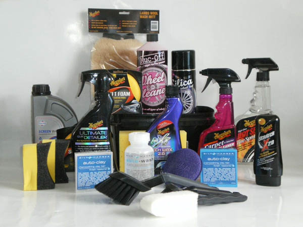 Our car competition prize - £150 of products from Muc-Off, Bilt Hamber and Meguiars
