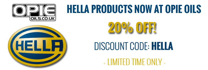 Hella products at Opies - 20% off! Hellapic