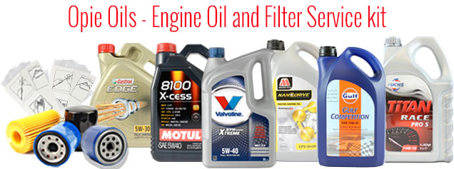 Opie Oils Service kits from as little as £17.99 Oilfilterservicekit