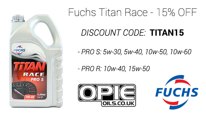 Fuchs Titan Race - 15% off at Opies! Titan15